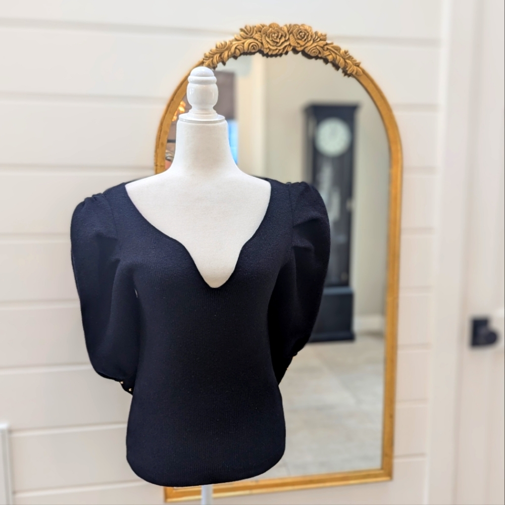 Ba&sh Black Sweater, size small